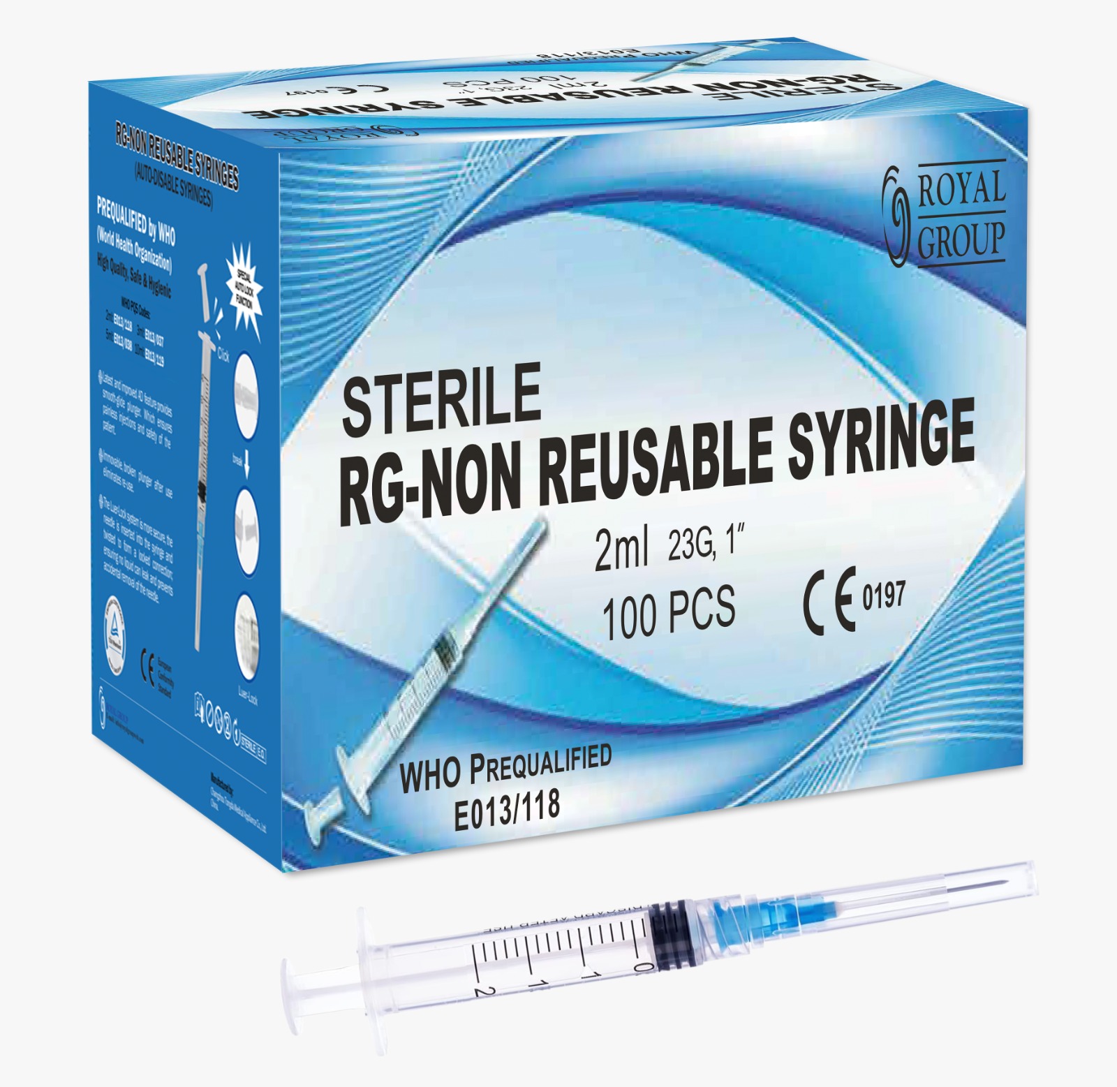 RG Non Reusable Syringe